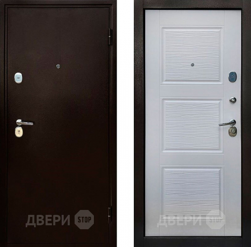 Дверь СТОП Авангард 3К Беленый Дуб в Ступино