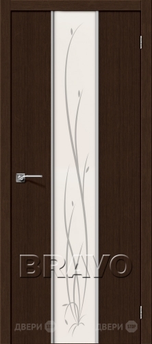 Межкомнатная дверь Глейс-2 Twig (3D Wenge) в Ступино