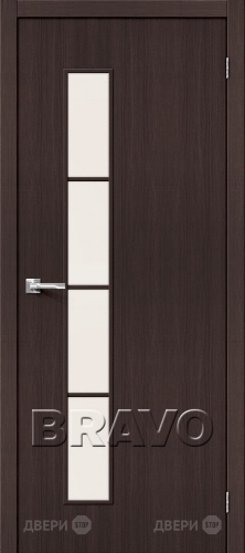 Межкомнатная дверь Тренд-4 (Wenge Veralinga) в Ступино