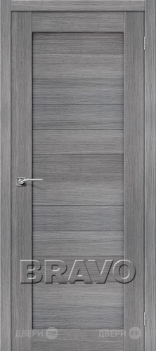 Межкомнатная дверь Порта-21 (Grey Veralinga) в Ступино