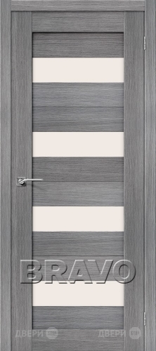 Межкомнатная дверь Порта-23 (Grey Veralinga) в Ступино