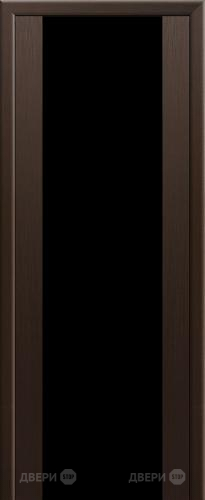 Межкомнатная дверь ProfilDoors 8X венге мелинга (черный триплекс) в Ступино