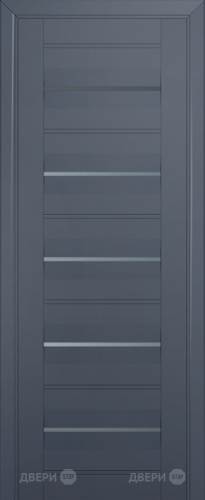 Межкомнатная дверь ProfilDoors 48U антрацит (графит) в Ступино