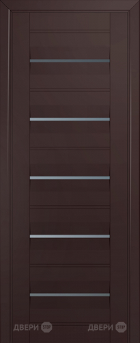 Межкомнатная дверь ProfilDoors 48U темно-коричневый (графит) в Ступино