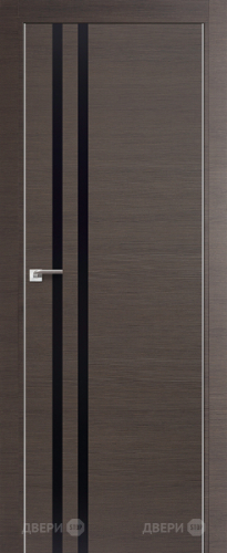 Межкомнатная дверь ProfilDoors 19Z грей (черный глянец) в Ступино