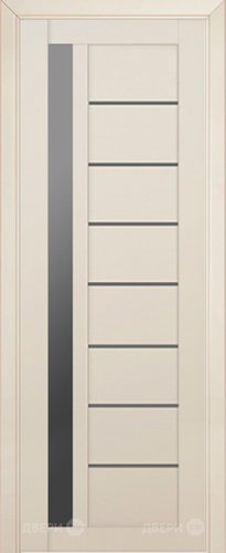 Межкомнатная дверь ProfilDoors 37U магнолия сатинат (графит) в Ступино