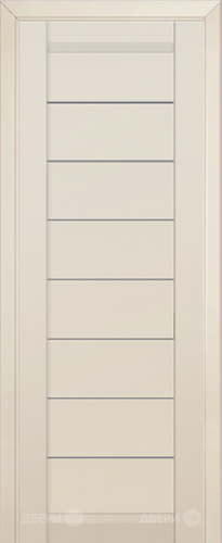 Межкомнатная дверь ProfilDoors 71U магнолия сатинат (графит) в Ступино