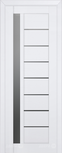 Межкомнатная дверь ProfilDoors 37L белый люкс (графит) в Ступино