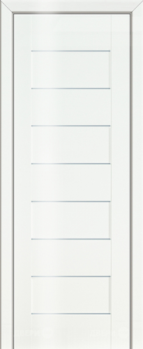 Межкомнатная дверь ProfilDoors 45L белый люкс (графит) в Ступино