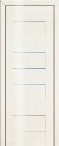 Межкомнатная дверь ProfilDoors 45L магнолия люкс (графит) в Ступино