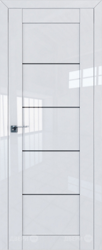 Межкомнатная дверь ProfilDoors 2-11L белый люкс (графит) в Ступино