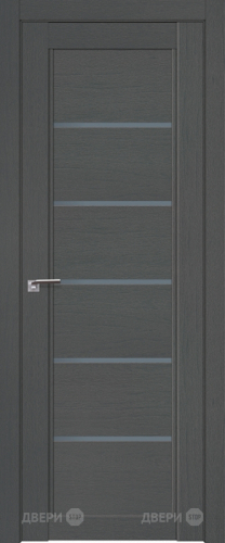 Межкомнатная дверь ProfilDoors 2-76 XN Грувд (графит) в Ступино