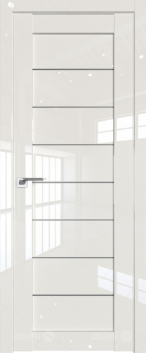 Межкомнатная дверь ProfilDoors 71L Магнолия люкс (графит) в Ступино