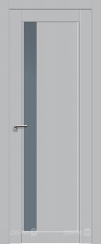 Межкомнатная дверь ProfilDoors 2-71U Манхэттен (графит) в Ступино