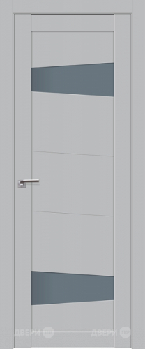 Межкомнатная дверь ProfilDoors 2-84U Манхэттен (графит) в Ступино