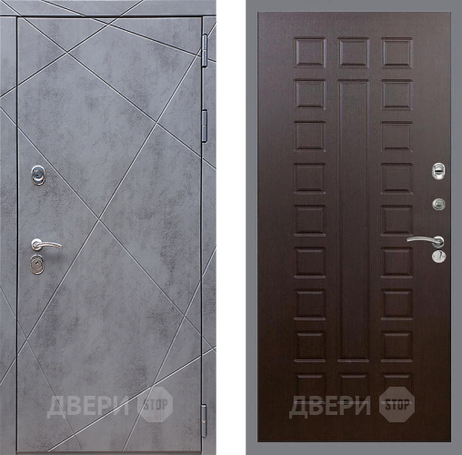Входная металлическая Дверь Стоп Лучи ФЛ-183 Венге в Ступино